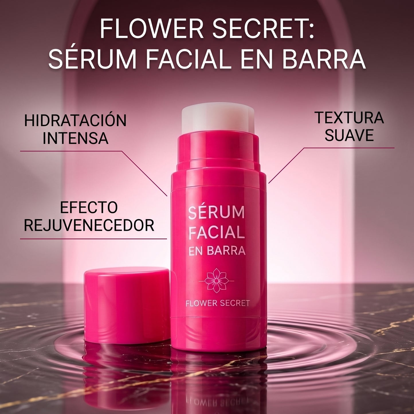 Sérum Facial En Barra Hidratante