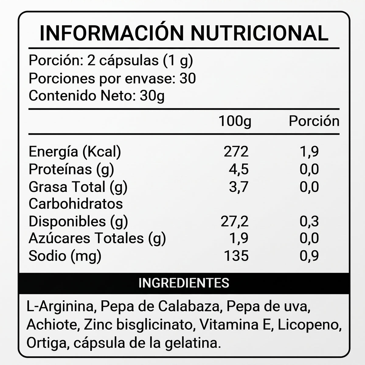 UROCIANINA™ 60 cápsulas - Cuidado Prostático y Urinario
