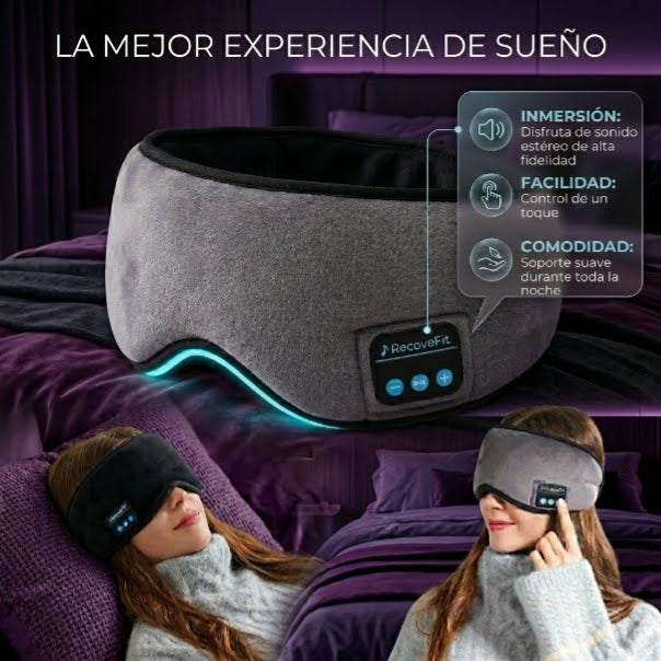 recovefit - antifaz relajante para dormir