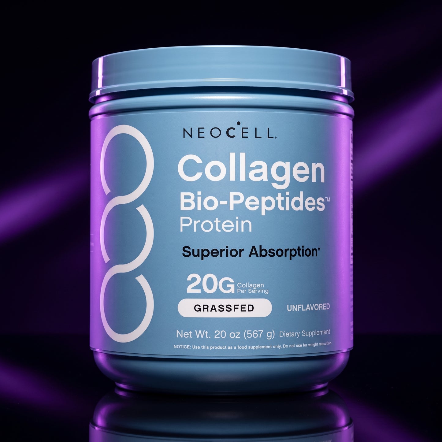 colágeno (bio-péptidos en polvo + protein) - neocell 567gr
