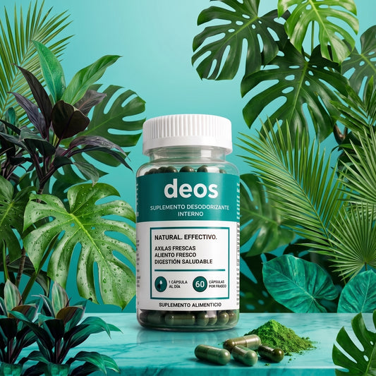 DEOS DESODORANTE INTERNO NATURAL 60 capsulas