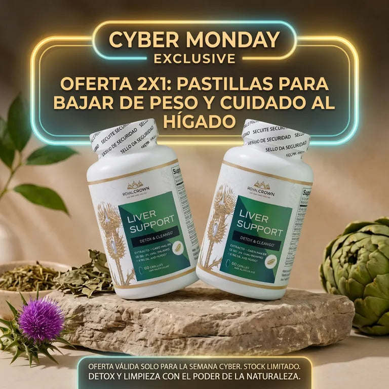 🔥CYBERDAY 2X1 Cuida tu hígado todos los días
