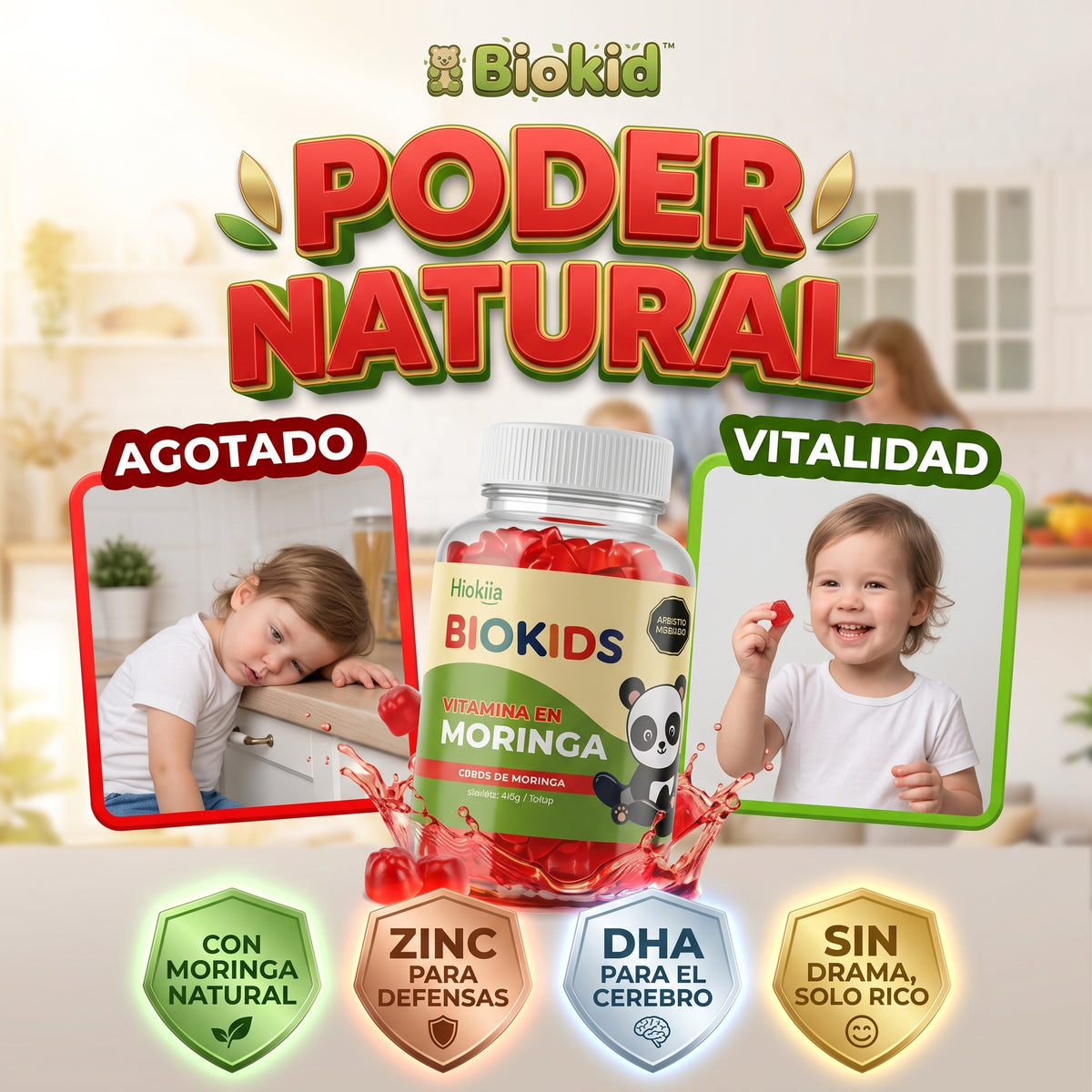 Biokid Suplemento Nutritivo Infantil