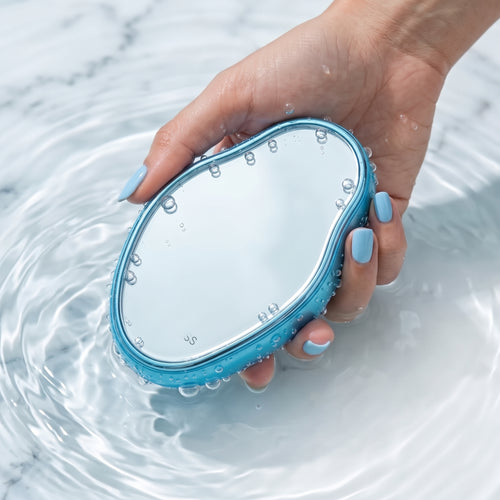 Depilador de cristal y exfoliación suave