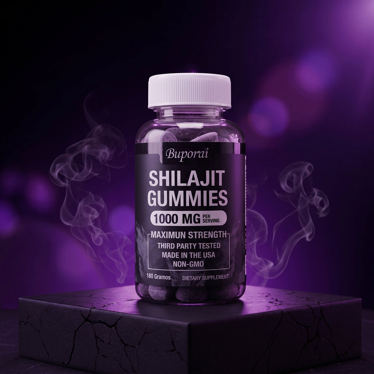 shilajit premium en gomitas | energía natural, concentración y vitalidad