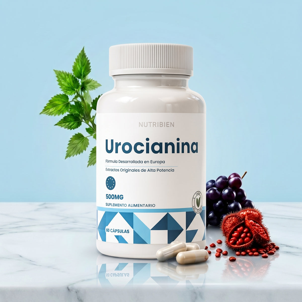 UROCIANINA™ 60 cápsulas - Cuidado Prostático y Urinario